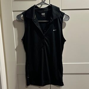 Nike Women's Black Sleeveless Blouse